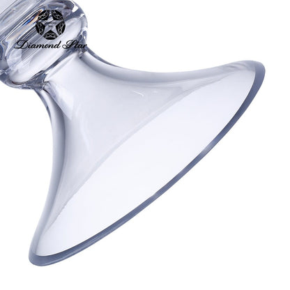Glass Footed Bowl | Clear 13in
