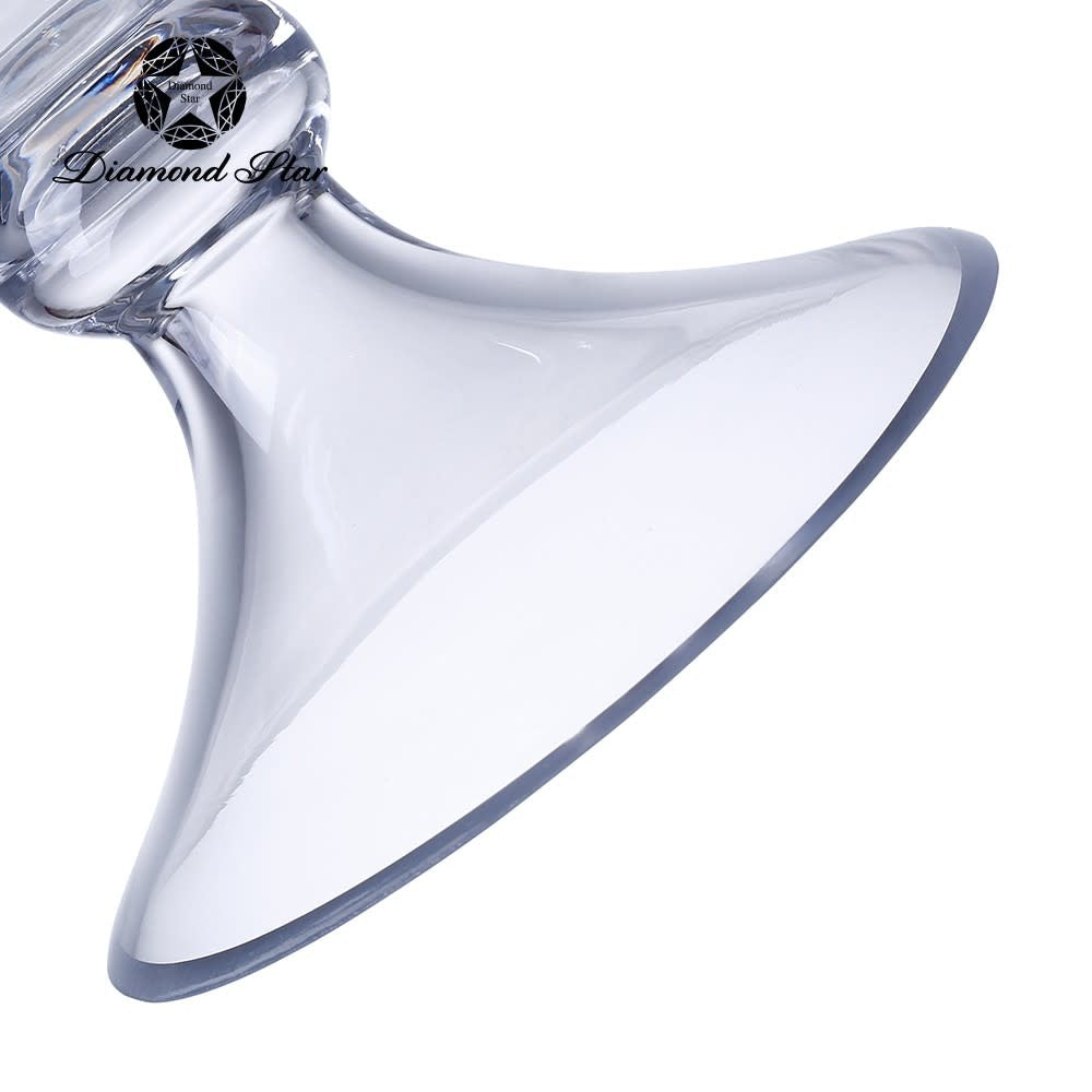 Glass Footed Bowl | Clear 10.5in