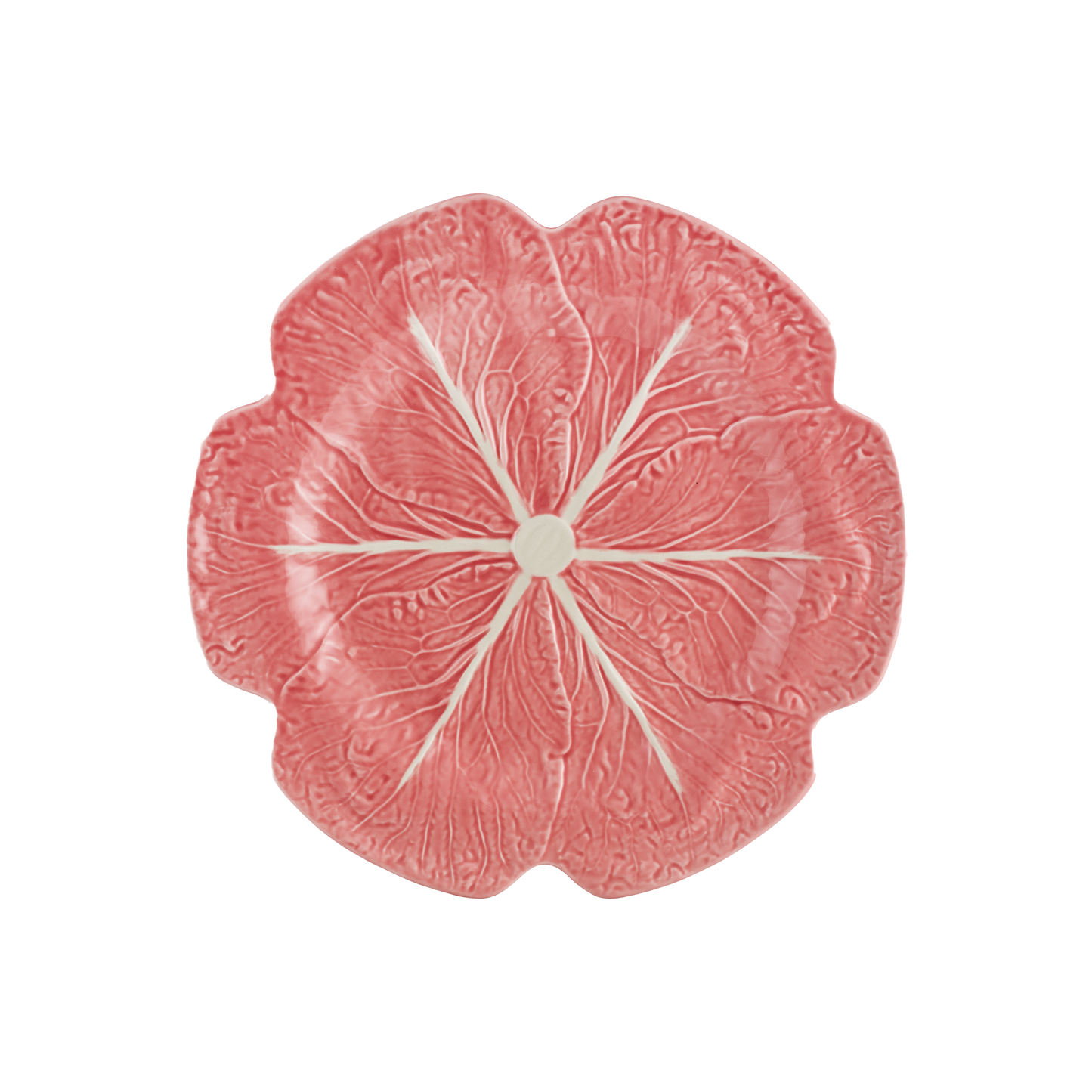 Bordallo Pinheiro Pink Cabbage Charger Plate | 12in