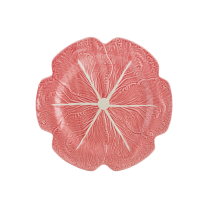Bordallo Pinheiro Pink Cabbage Charger Plate | 12in