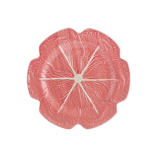 Bordallo Pinheiro Pink Cabbage Charger Plate | 12in