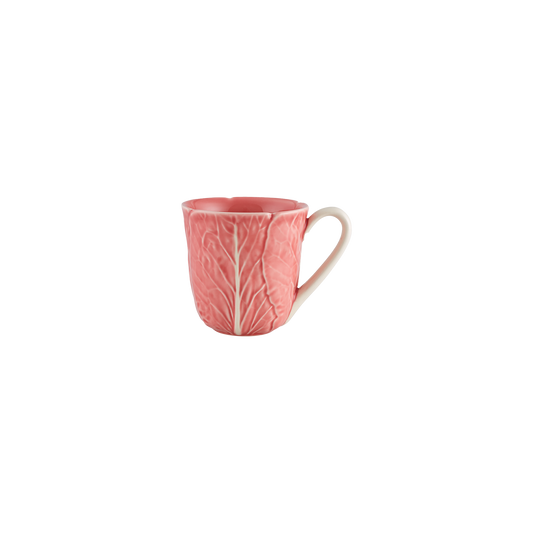 Bordallo Pinheiro Pink Cabbage Mug | 15 oz