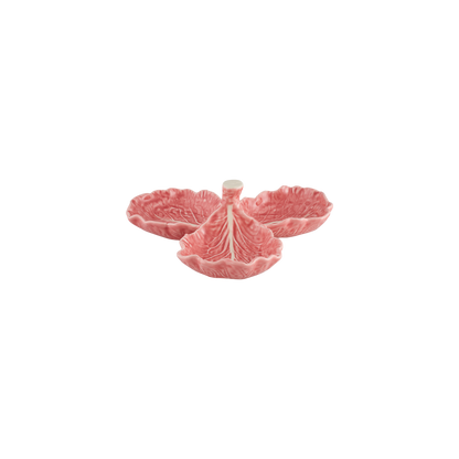 Bordallo Pinheiro Pink Cabbage Olive Dish | 8.5in