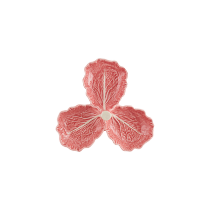 Bordallo Pinheiro Pink Cabbage Olive Dish | 8.5in