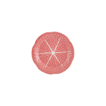 Bordallo Pinheiro Pink Cabbage Fruit + Dessert Plate | 7in