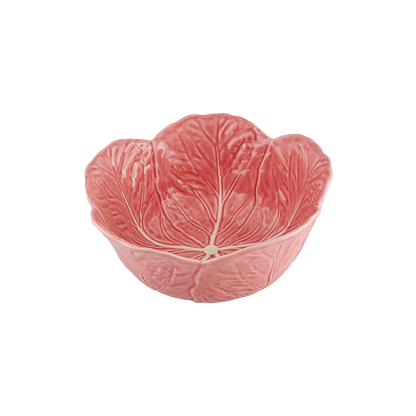 Bordallo Pinheiro Pink Cabbage Salad Bowl | 11in