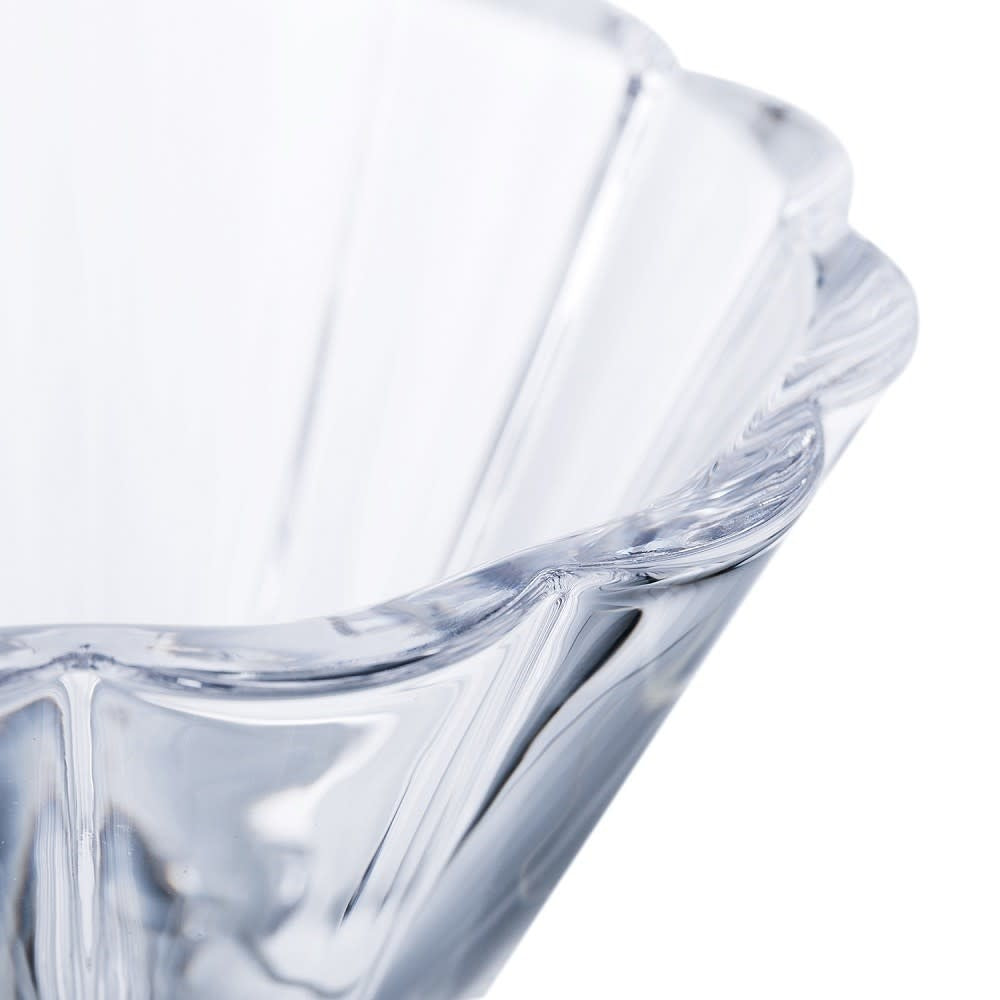 Glass Lidded Bowl | Clear 6in