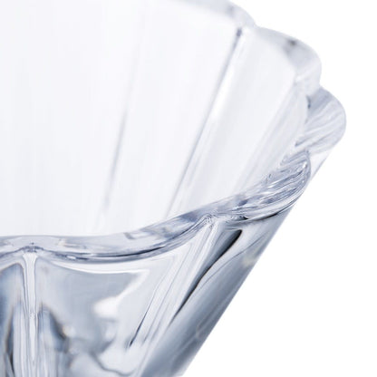 Glass Lidded Bowl | Clear 6in