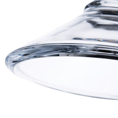 Glass Lidded Bowl | Clear 6in