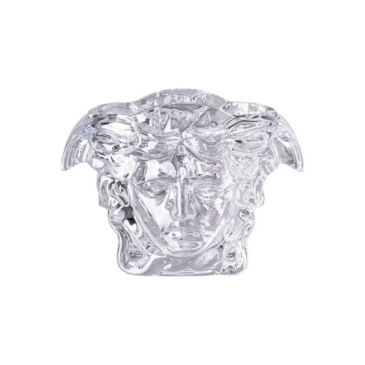 Versace Medusa Grande Crystal Vase | 7.5in
