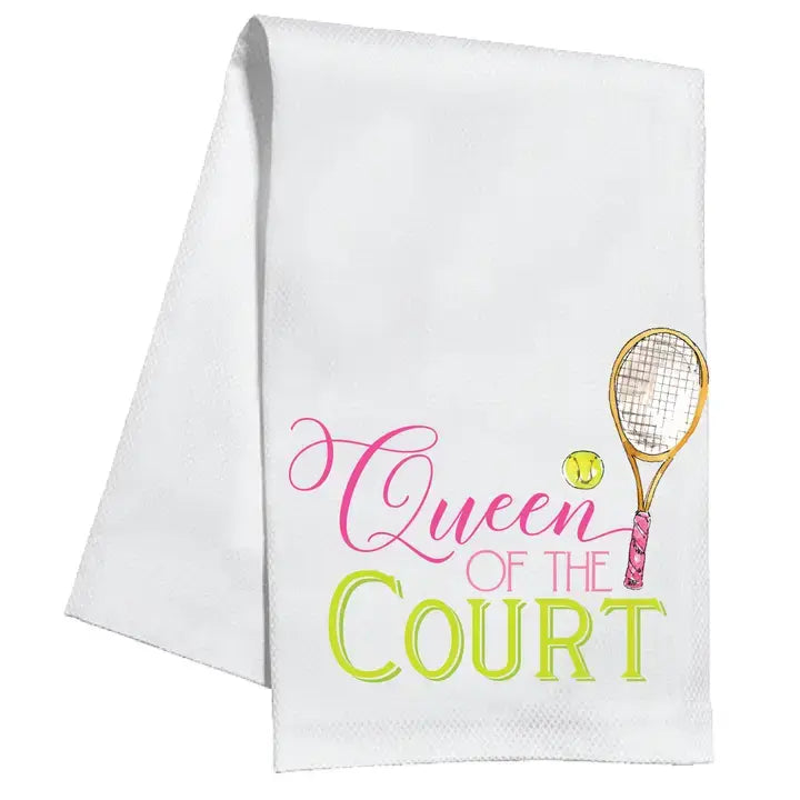 Kitchen Towel Queen of the Court Pickleball