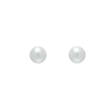 eNewton Classic Ball Stud Earrings | 6mm Pearl