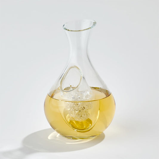 Chilling Wine Decanter | Handblown Portugal Glass