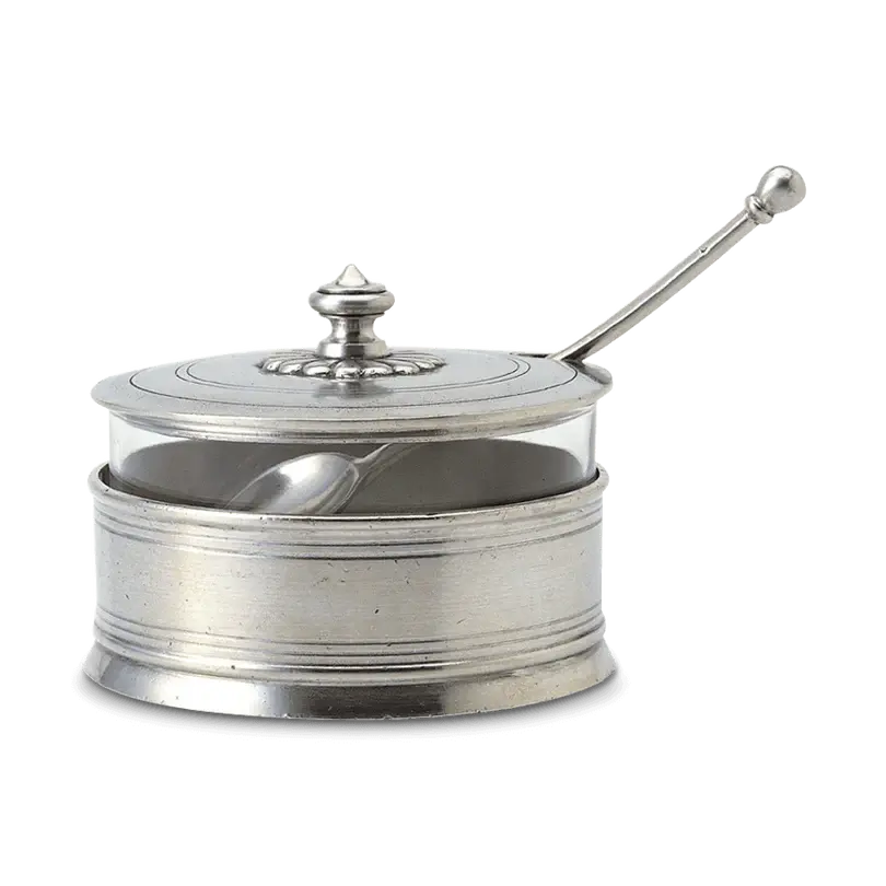 Match Pewter Parmesan Dish with Spoon | 8.8oz