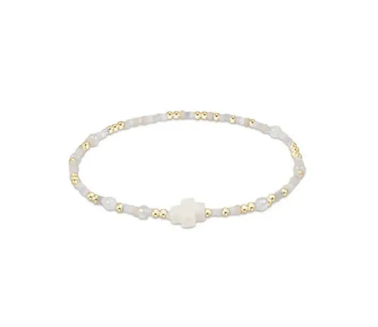eNewton Extends Hope Unwritten Signature Cross Bracelet | Call Me On My Shellphone