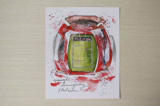 Whitney Winkler Stadium Print