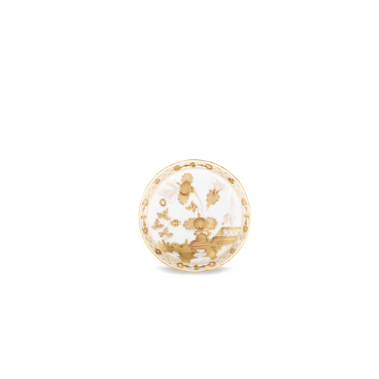 Ginori 1735 Oriente Italiano Aurum Coffee Saucer | 5.25in