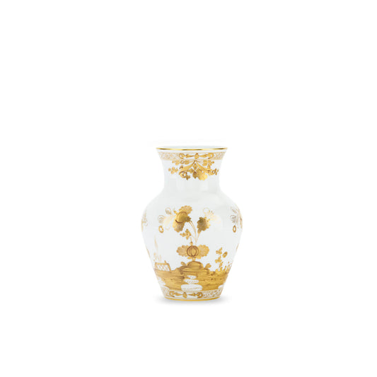 Ginori 1735 Oriente Italiano Ming Vase | Aurum 9in