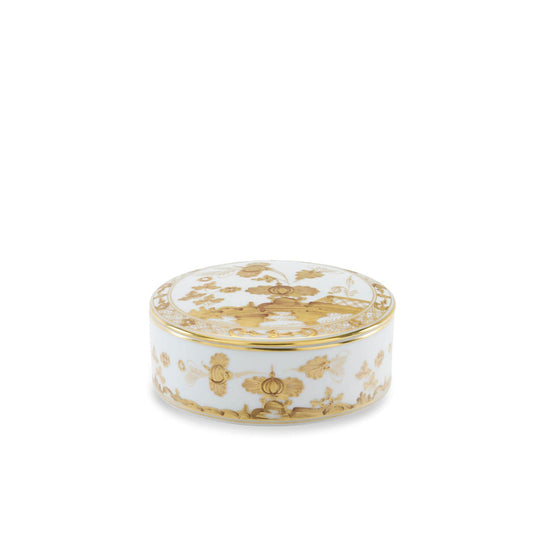 Ginori 1735 Oriente Italiano Trinket Box| Aurum 5in