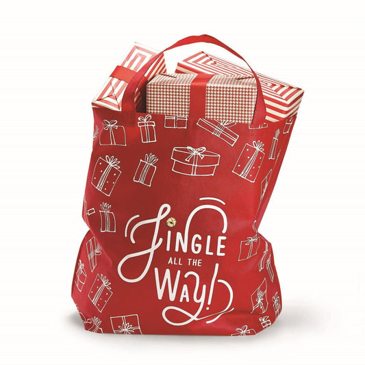 Red Oversized Bag "Jingle All the Way"