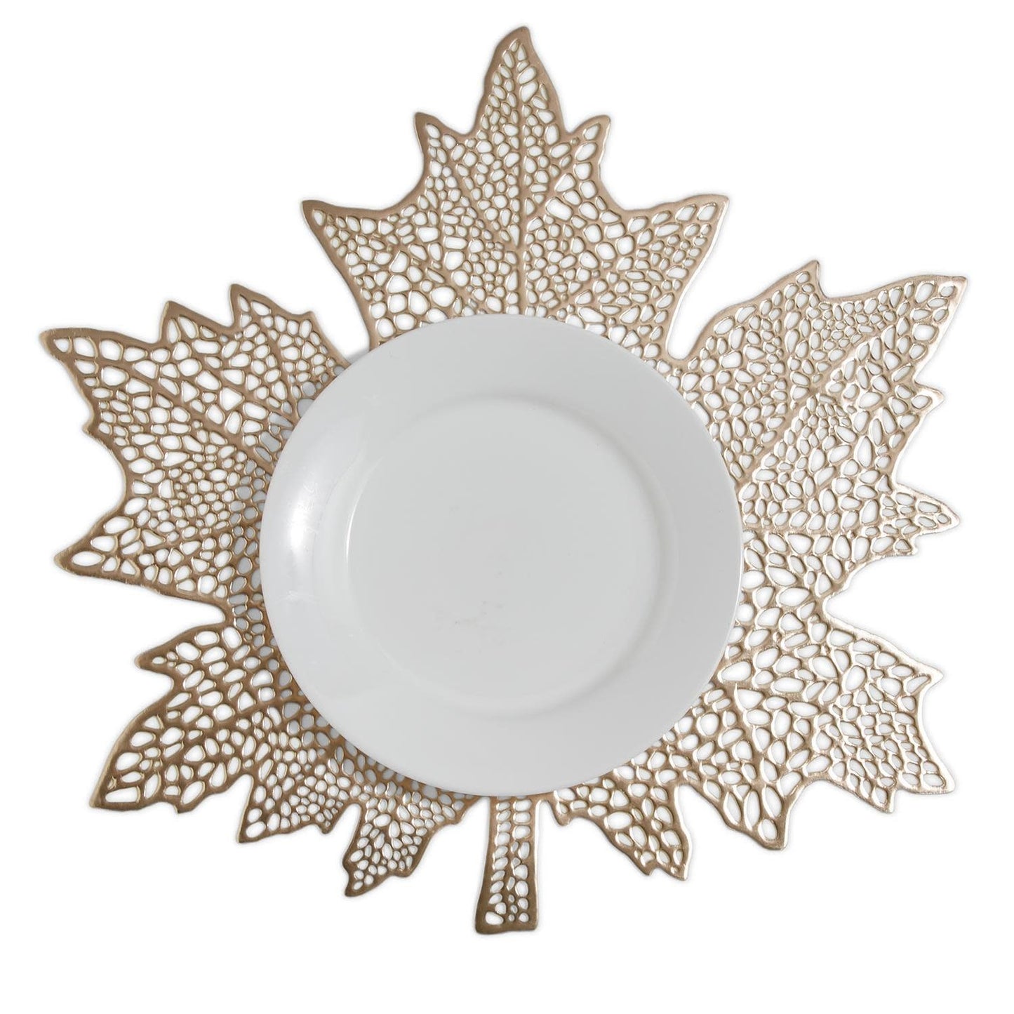 Gold Leaf Placemat S/4