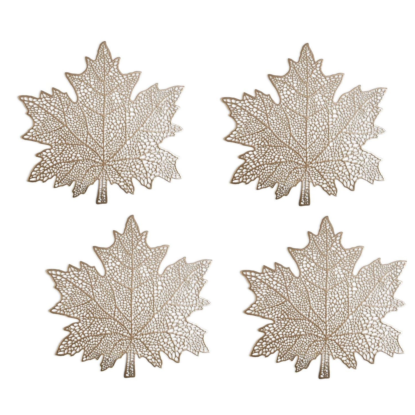 Gold Leaf Placemat S/4