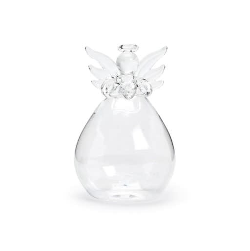 Glass Angel Bud Vase