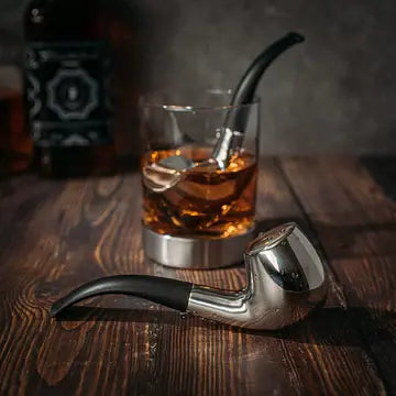 Cigar Pipe Whiskey Stones Chiller