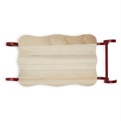 Santa's Sleigh Charcuterie Board