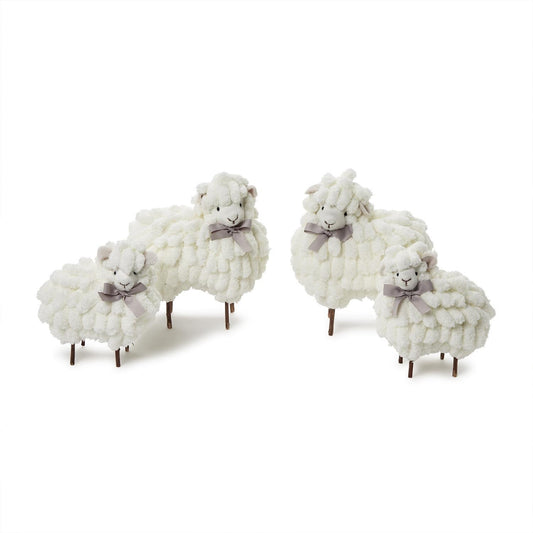 Chenille Sheep | Set of 4