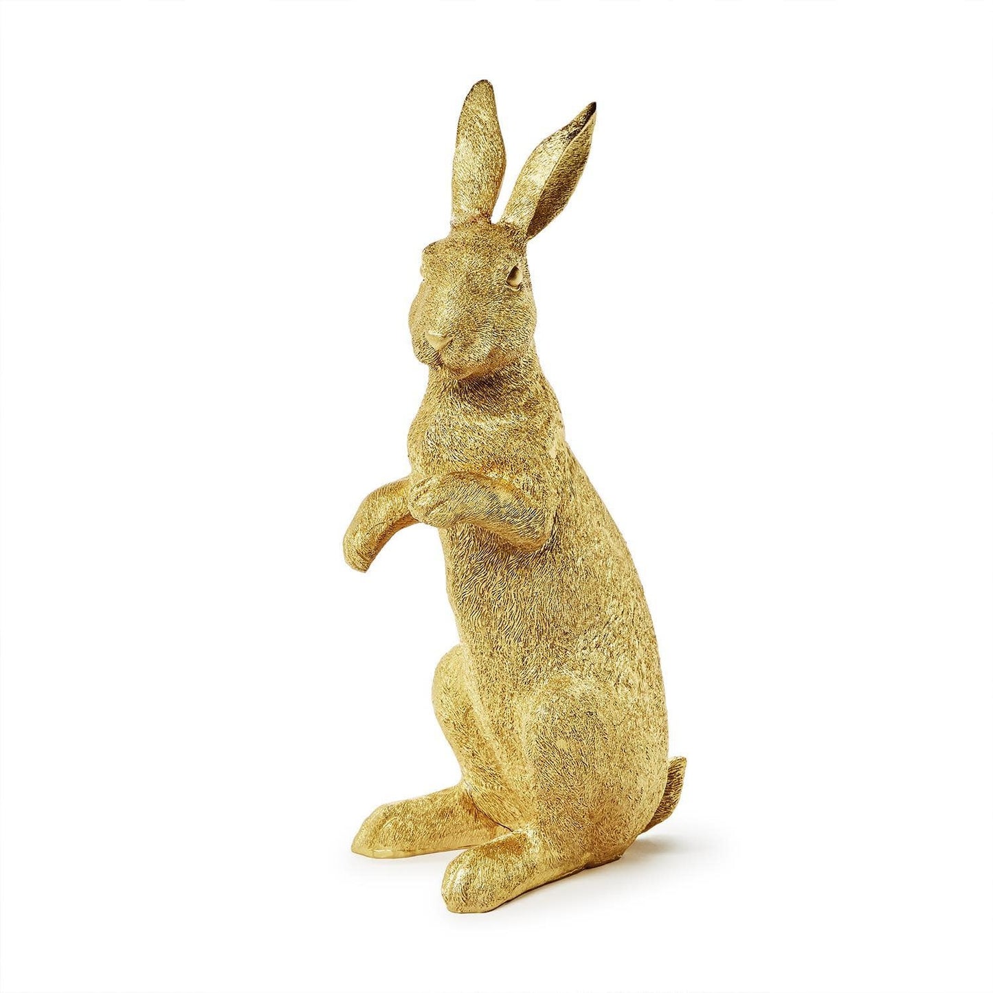 Golden Bunny Decor | 18.5in