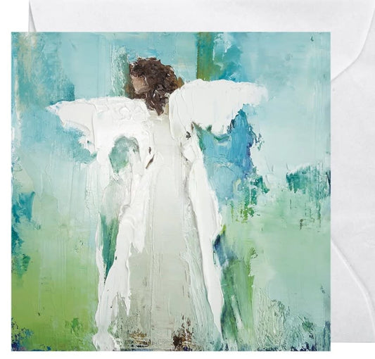 New Beginning Angel Enclosure Card