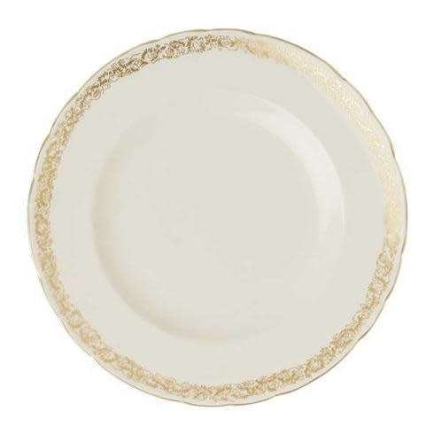 Royal Crown Derby Gold Aves Narrow Band Dinner Plate | 10.5in