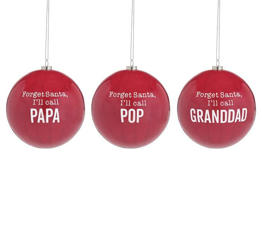 Ornament 4" Pop Papa Grand