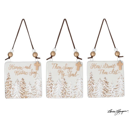 Gospel Song Christmas Ornament