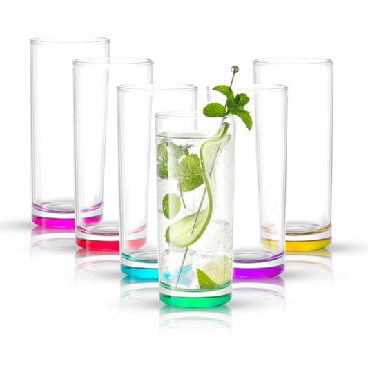 Colored Highball Glass Set