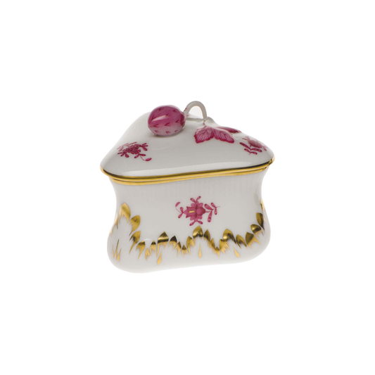 Herend Strawberry Bonbon | 3in Raspberry