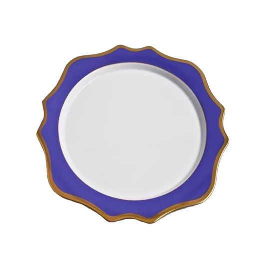 Anna Weatherley Anna's Palette Indigo Blue Charger | 12in