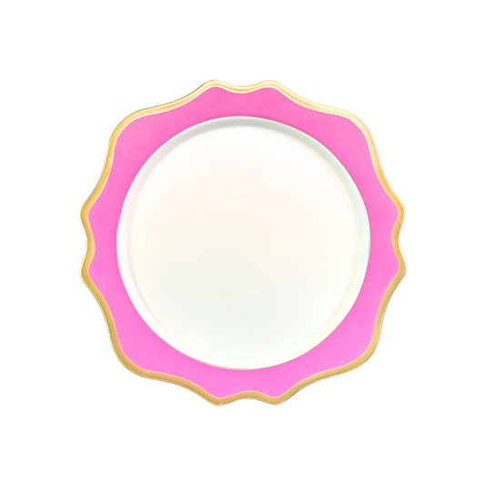 Anna Weatherley Anna's Palette Charger | 12in Purple Orchid