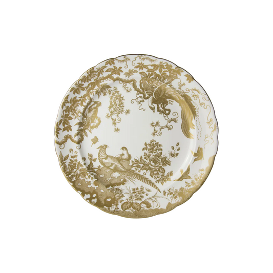 Royal Crown Derby Aves Gold Soup Tureen Stand | 14in
