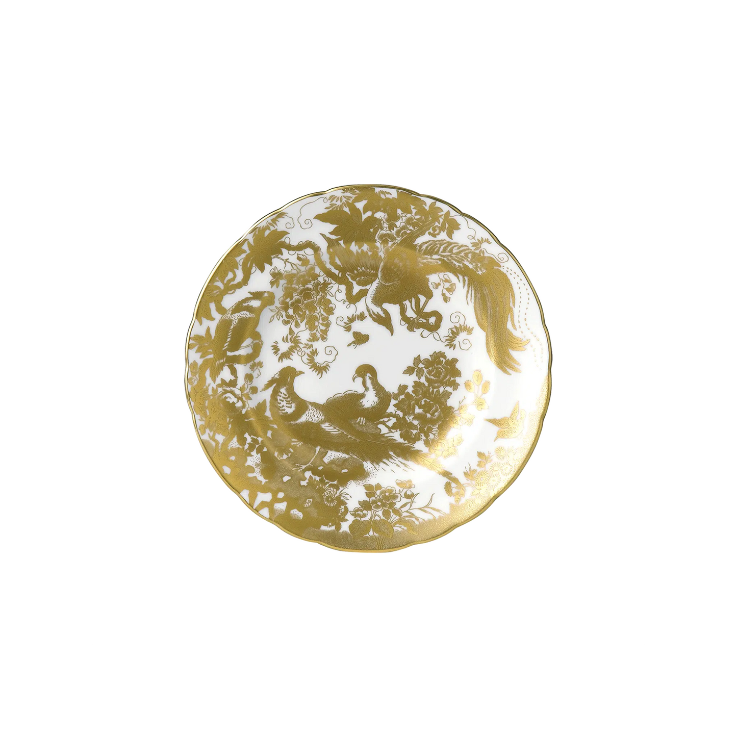 Royal Crown Derby Gold Aves Salad Plate | 8.5in
