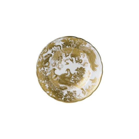 Royal Crown Derby Aves Gold Side Plate | 6.5in