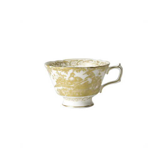 Royal Crown Derby Aves Gold Tea Cup | 8oz