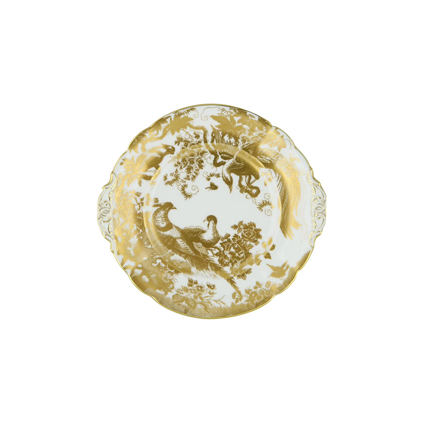 Royal Crown Derby Aves Gold Bread + Butter Plate | 9.5in
