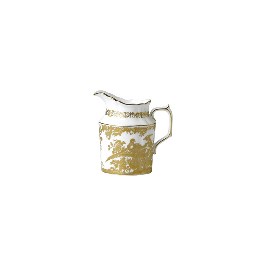 Royal Crown Derby Aves Gold Cream Jug | 10oz
