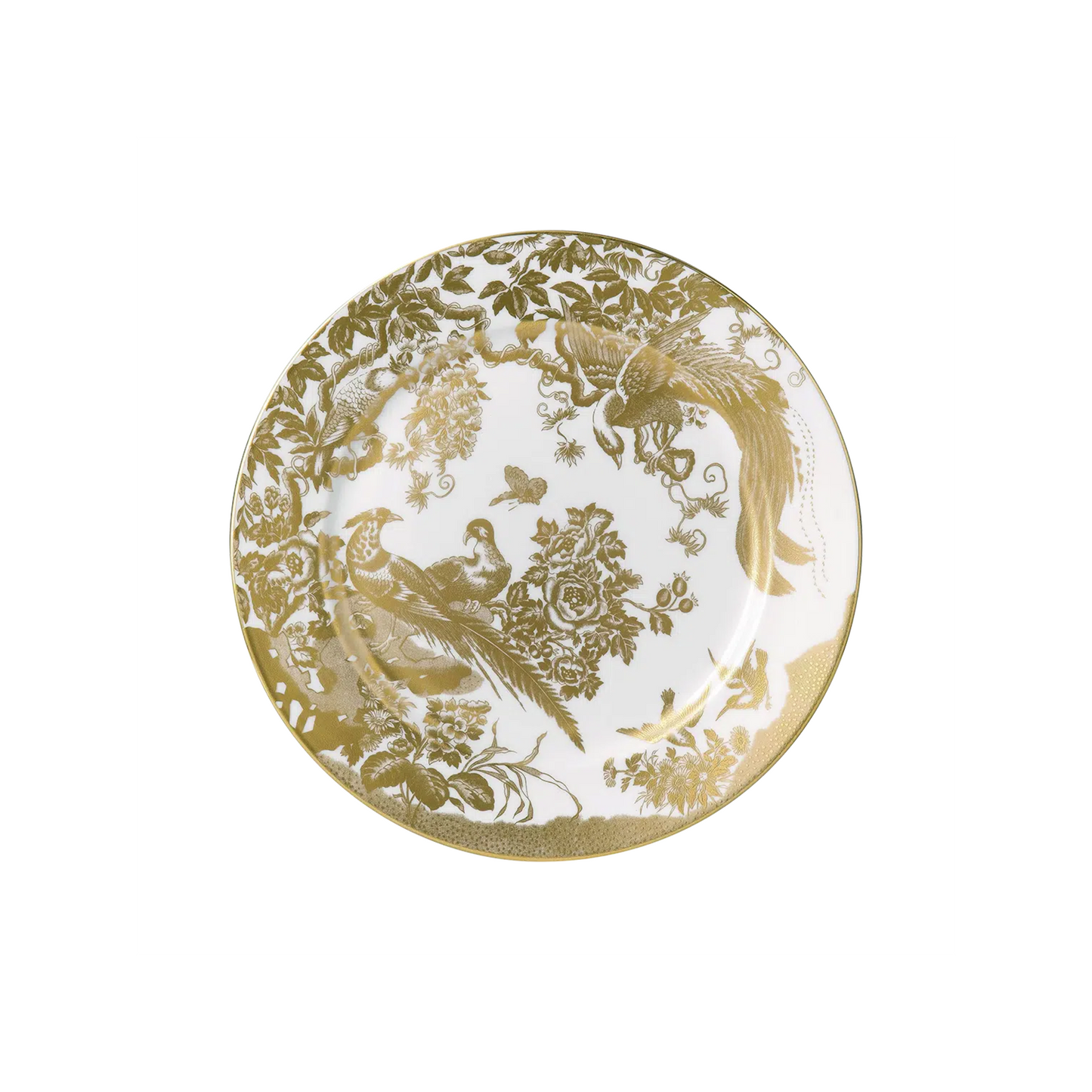 Royal Crown Derby Aves Gold Service Plate | 12in