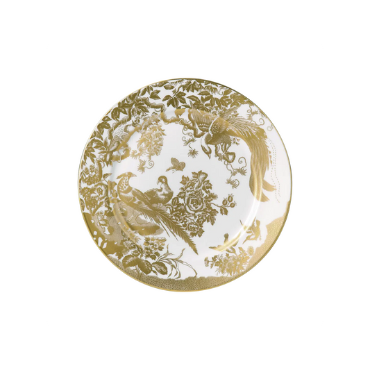 Royal Crown Derby Aves Gold Service Plate | 12in