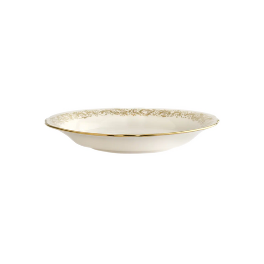 Royal Crown Derby Aves Gold Narrow Band Tea Saucer | 6in