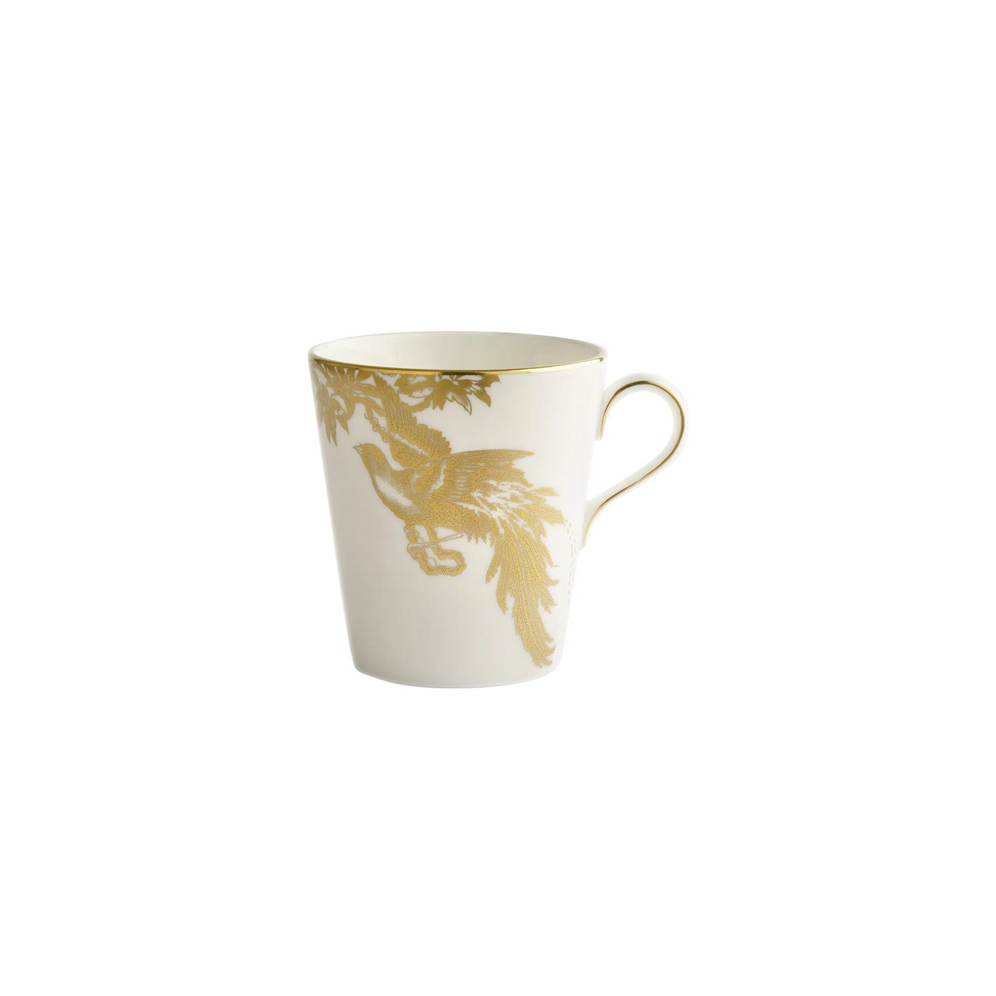 Royal Crown Derby Aves Gold Motif Beaker Mug | 10oz