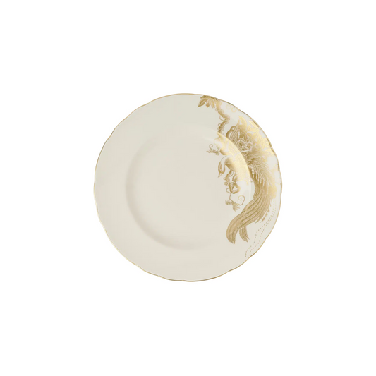 Royal Crown Derby Aves Gold Motif Salad Plate | 8.5in